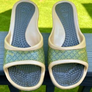 CROCS Open Toe Wedges